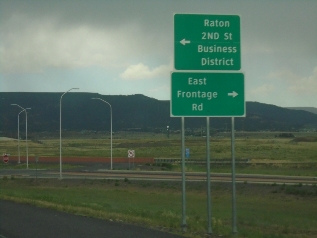 I-25 North - Exit 450 Offramp