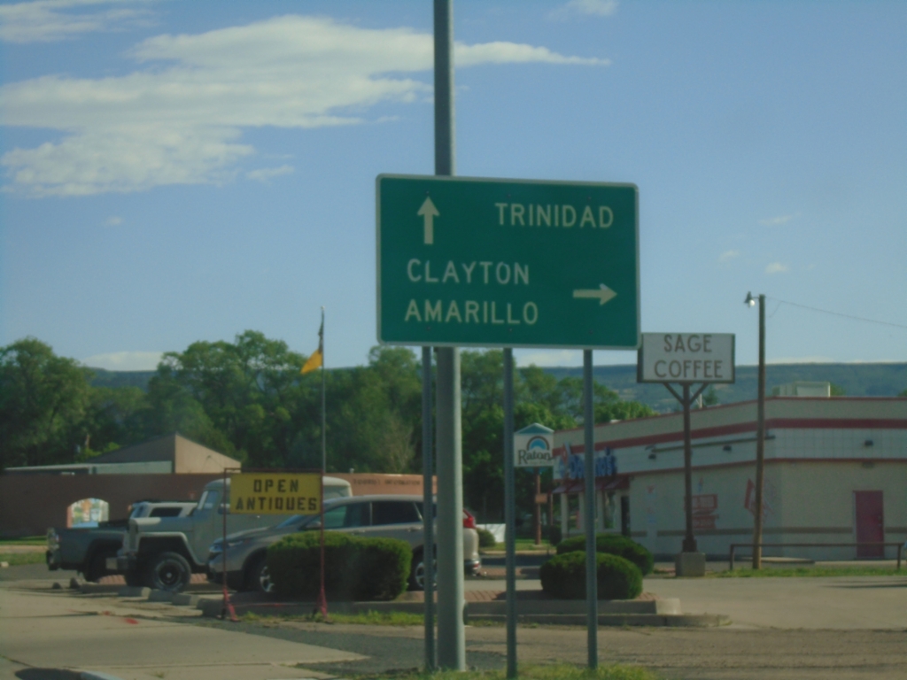 BL-25 North/US-64 East at US-64