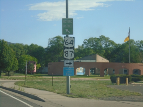 BL-25 North/US-64 East at US-64 East