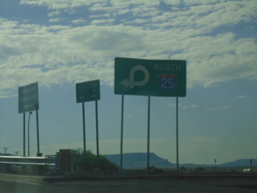 US-64 East at I-25 (Exit 451)