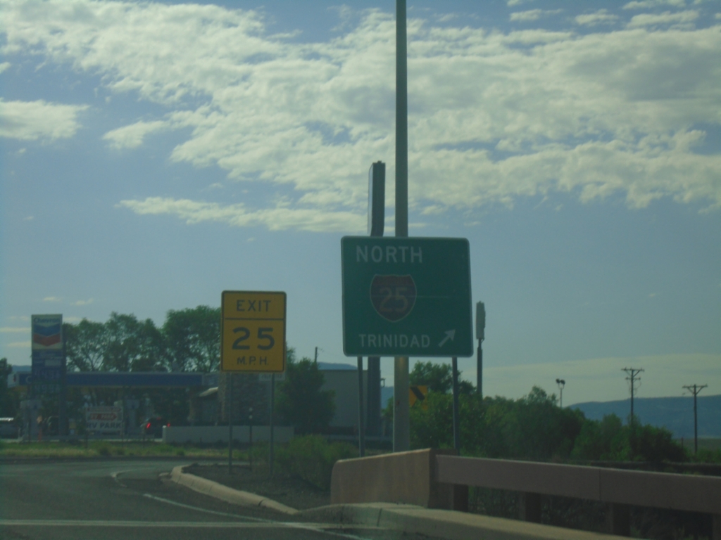US-64 East/US-87 South at I-25 North