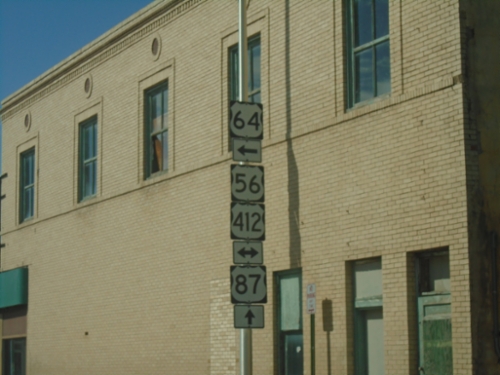 US-64 East/US-87 South at US-56/US-412