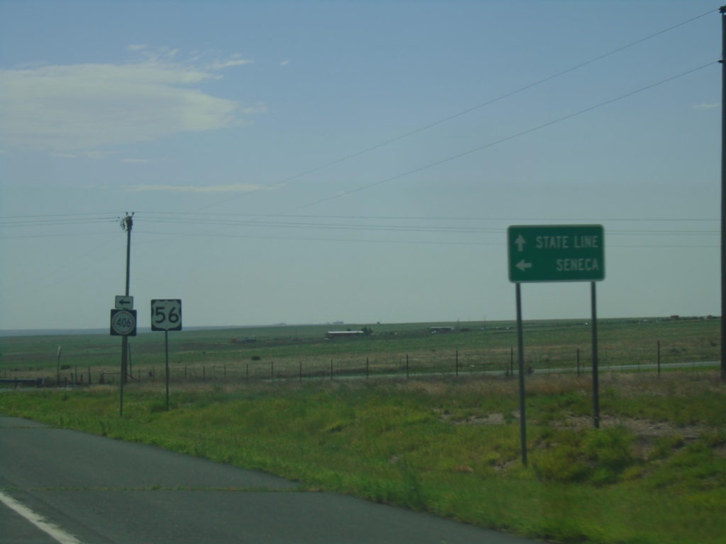 US-56/US-64/US-412 East at NM-406