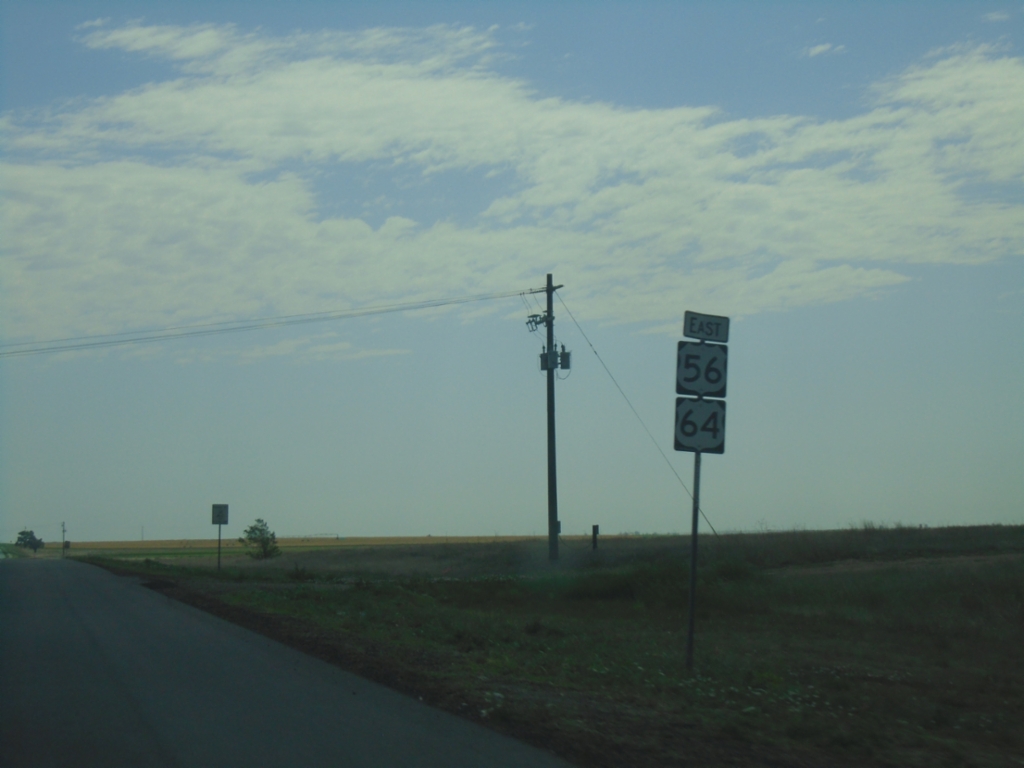 US-56/US-64/(US-412) East - Cimarron County