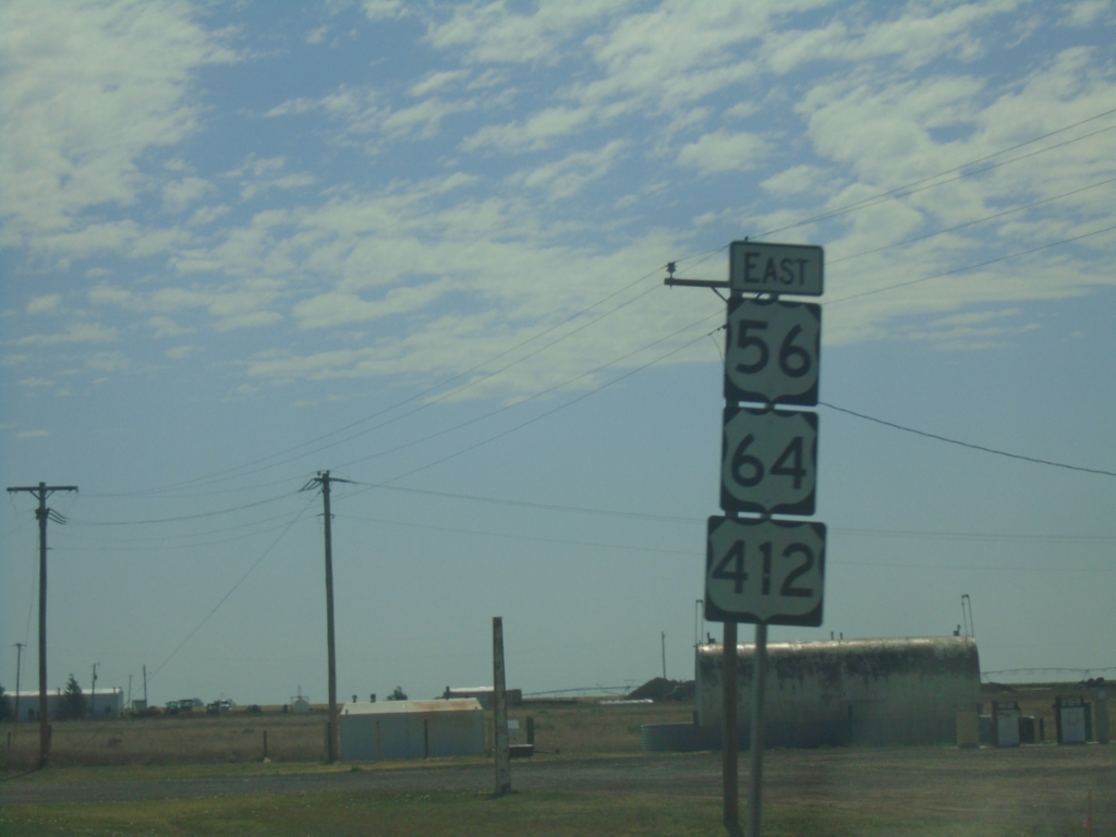 US-56/US-64/US-412 East - Felt