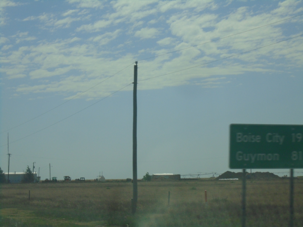 US-56/US-64/US-412 East - Distance Marker