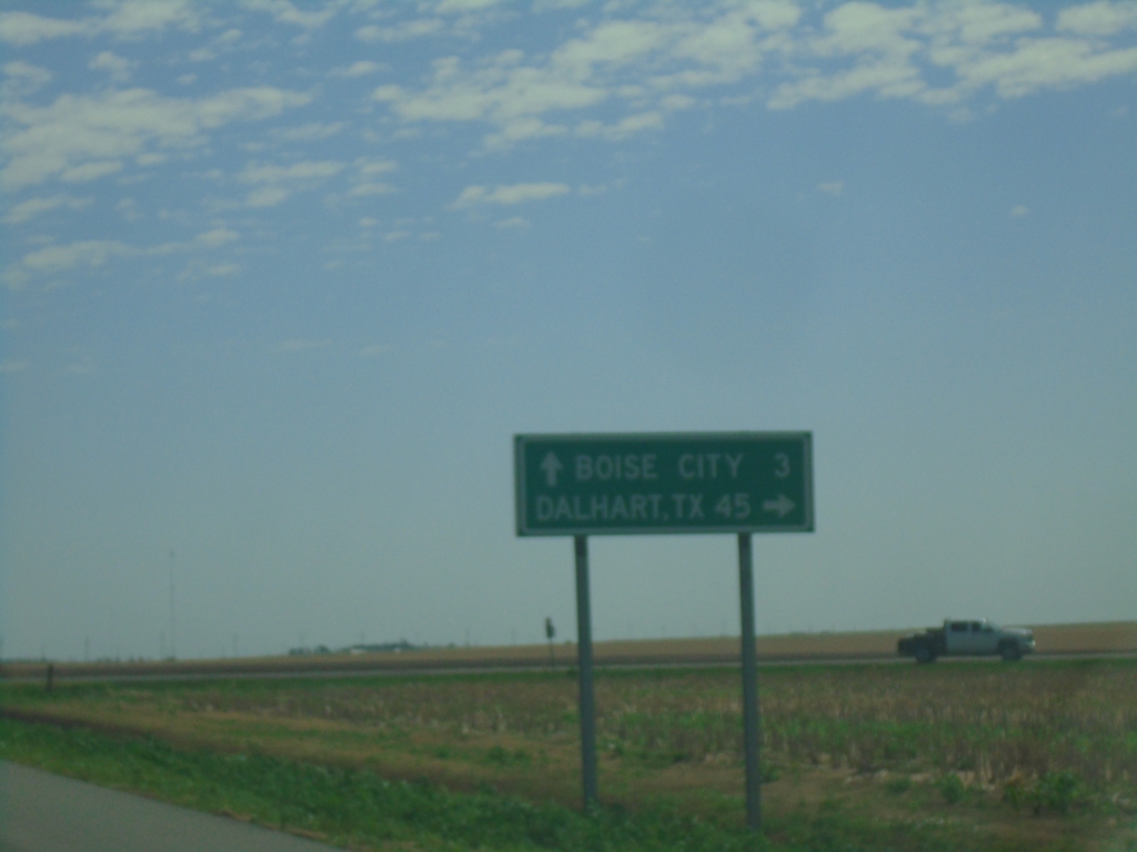 US-56/US-64/US-412 East Approaching US-385