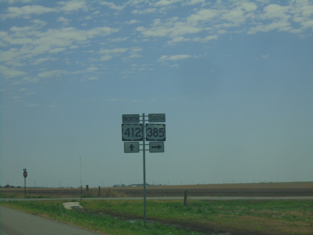 US-56/US-64/US-412 East at US-385