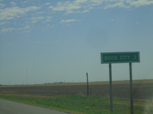 US-56/US-64/US-412 East/US-385 North - Distance Marker