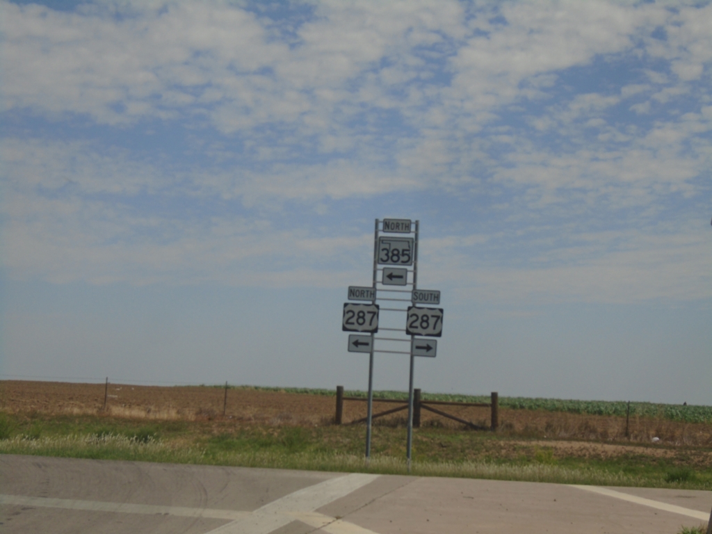 US-385 North/OK-3 West at US-287