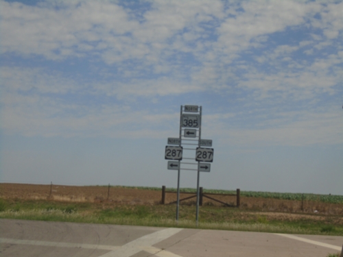 US-385 North/OK-3 West at US-287