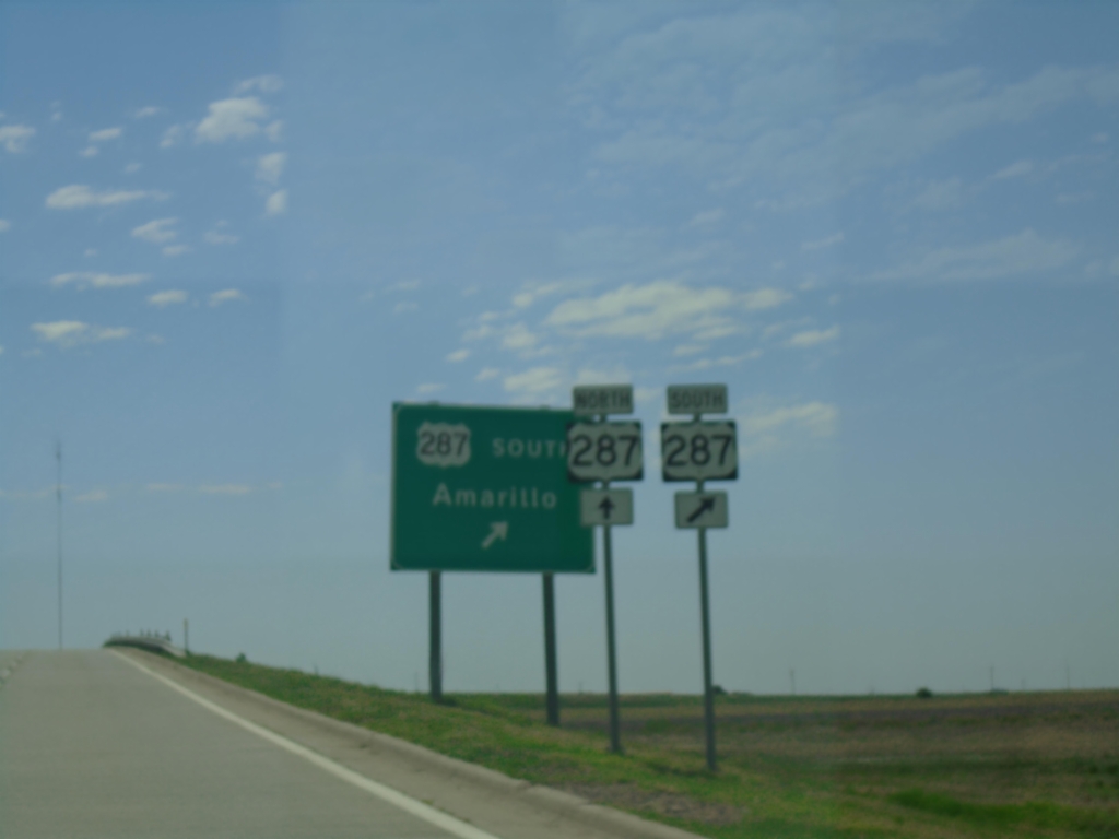 US-56/US-64/US-412/OK-3 East at US-287 South