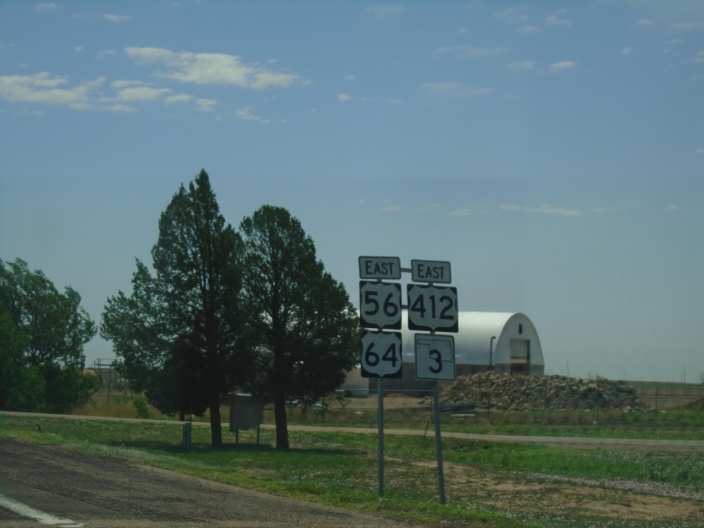 US-56/US-64/US-412/OK-3 East - Boise City