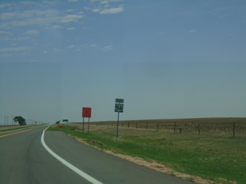US-56 East - Cimarron County
