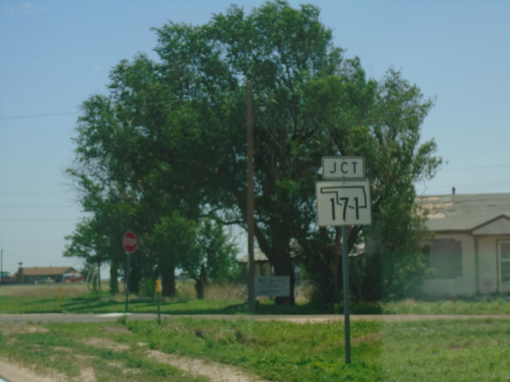 US-56 East Approaching OK-171
