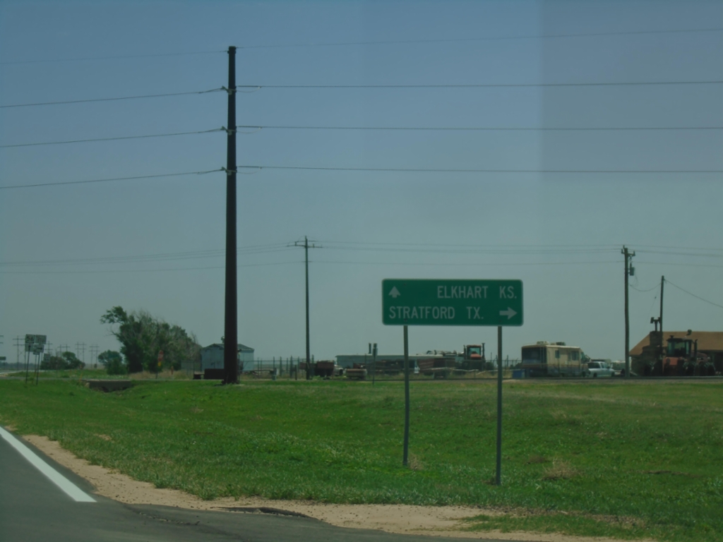US-56 East at OK-171 South