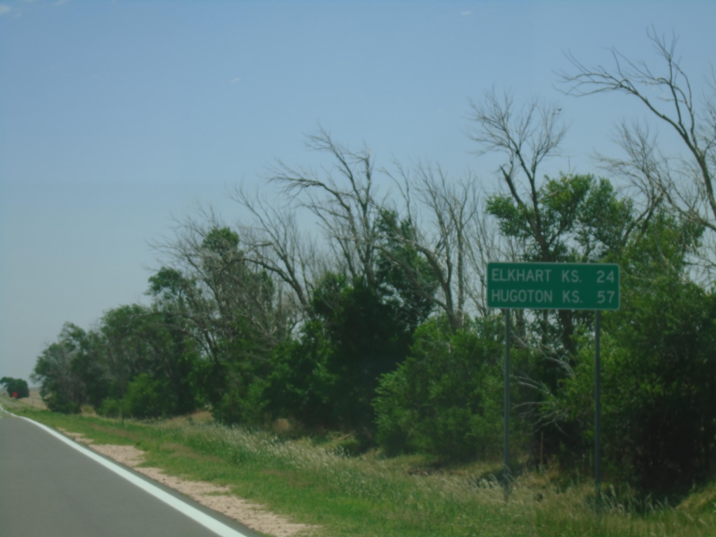 US-56 East - Distance Marker