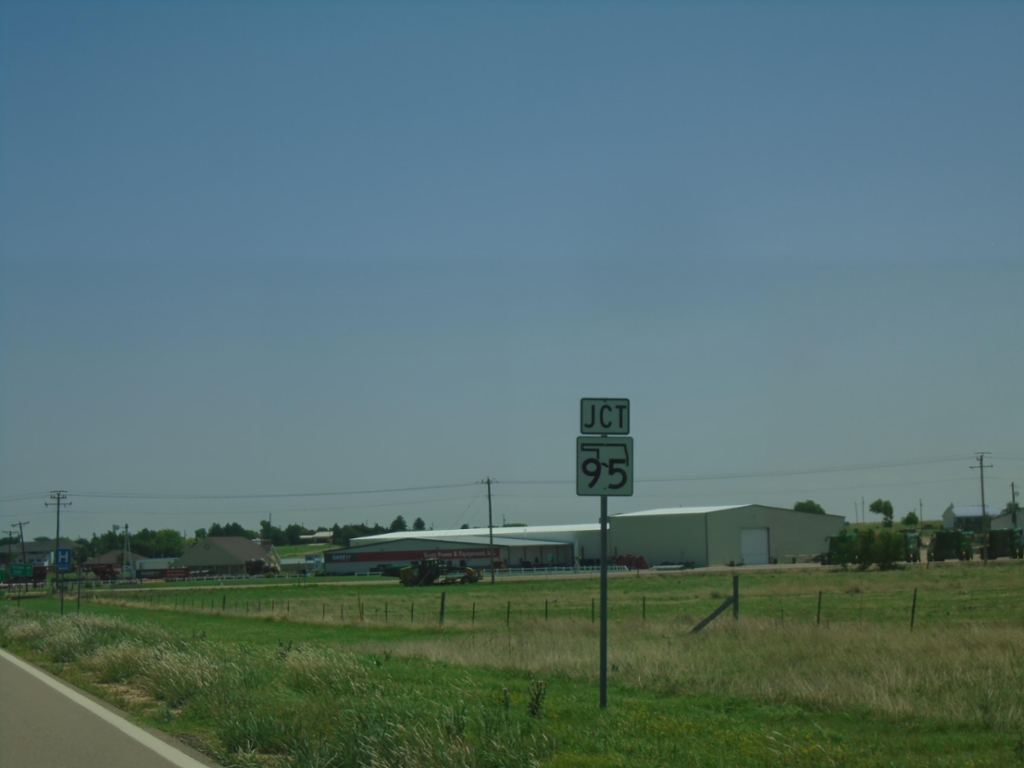 US-56 East Approaching OK-95