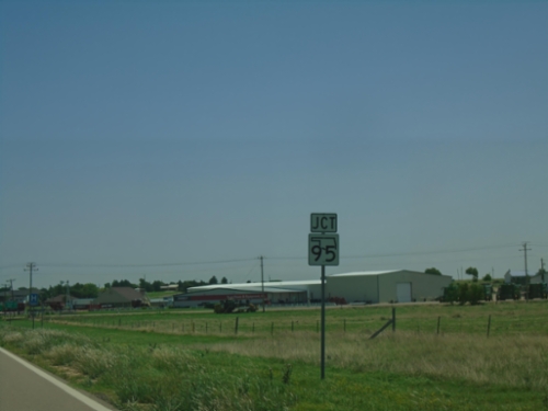 US-56 East Approaching OK-95