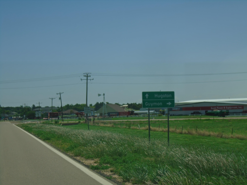 US-56 East Approaching OK-95