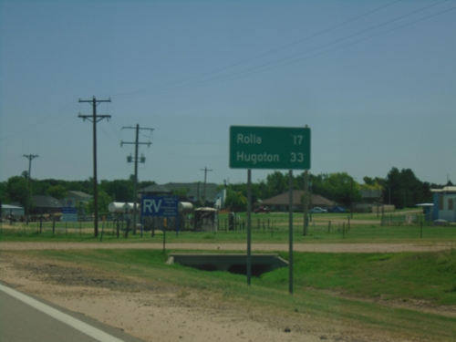 US-56 East - Distance Marker