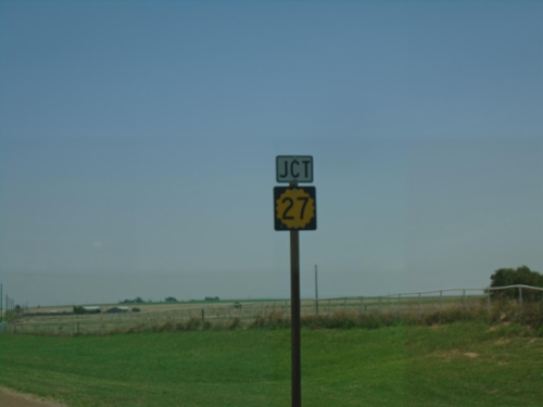 US-56 East Approaching KS-27