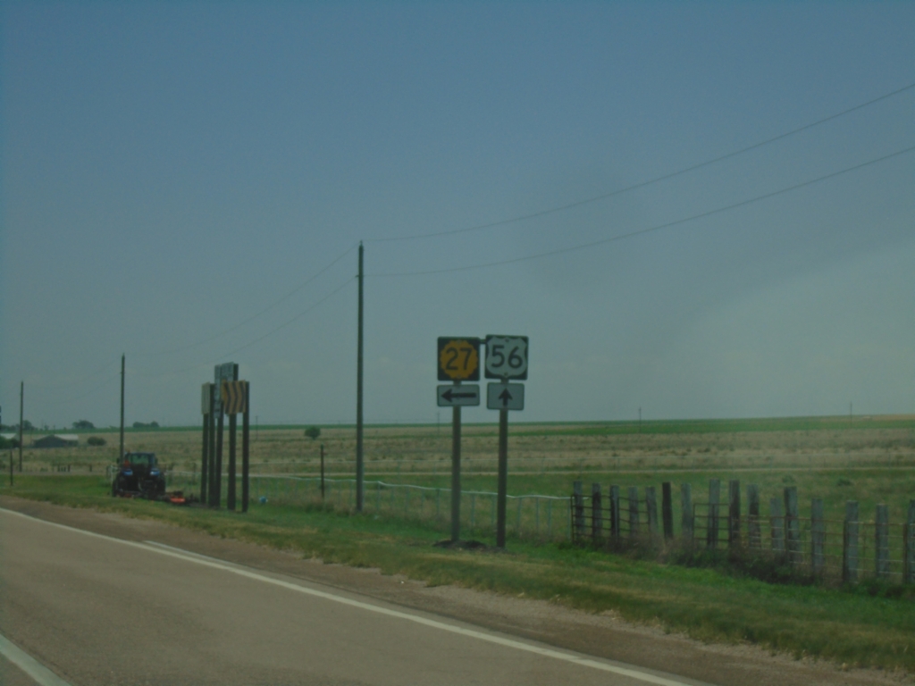 US-56 East at KS-27