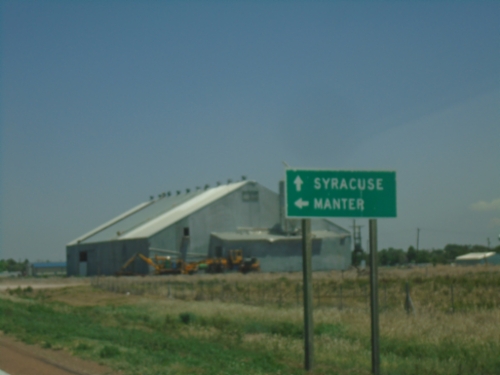 KS-27 North at US-160