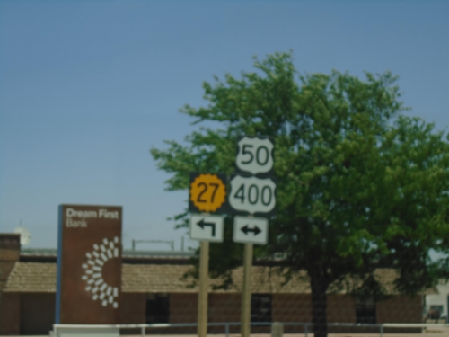 KS-27 North at US-50/US-400