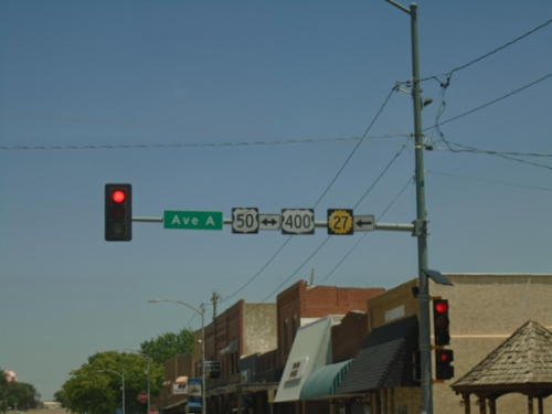 KS-27 North at US-50/US-400