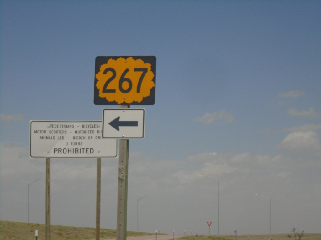 I-70 Exit 1 Offramp at KS-267