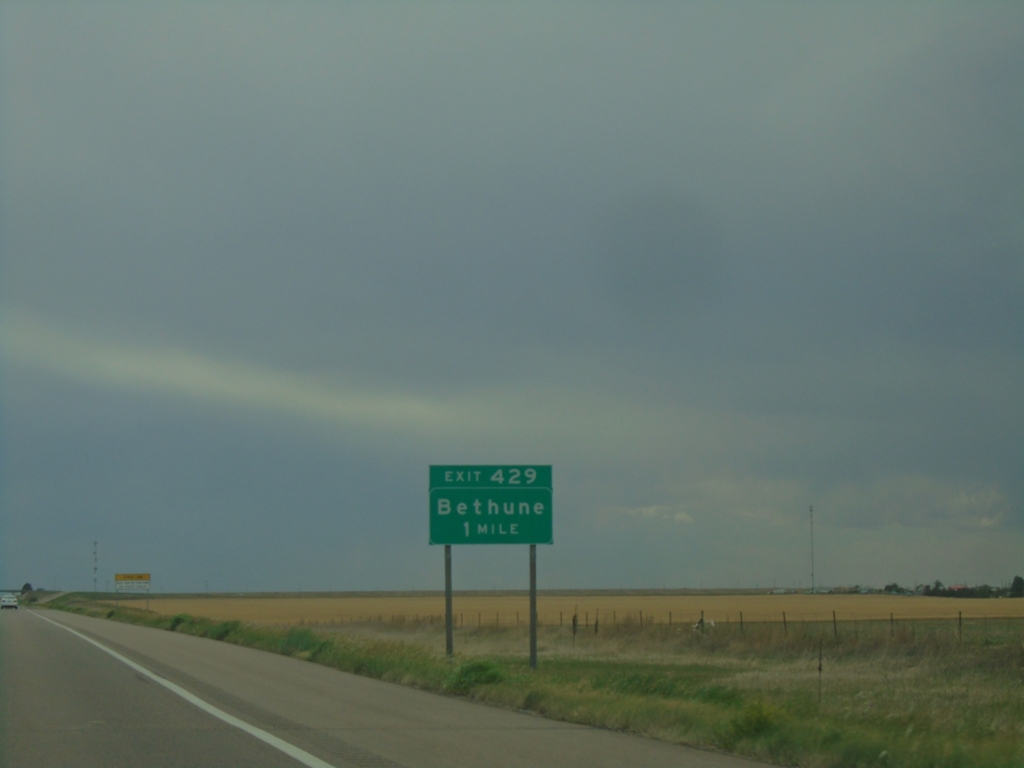 I-70 West - Exit 429