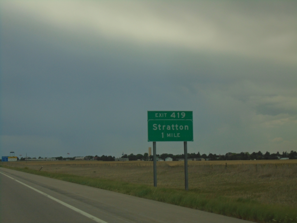 I-70 West - Exit 419