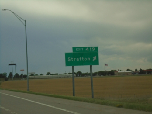 I-70 West - Exit 419