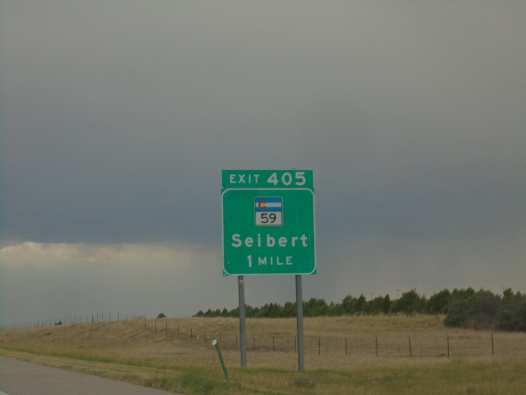 I-70 West - Exit 405