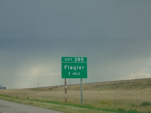 I-70 West - Exit 395