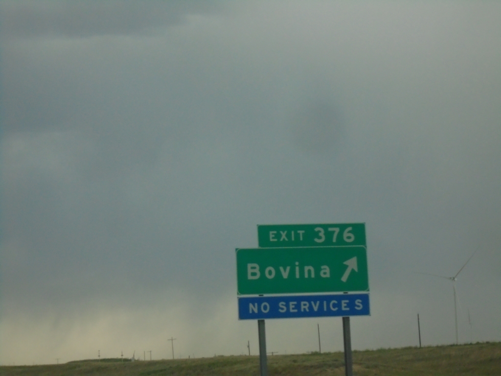 I-70 West - Exit 376