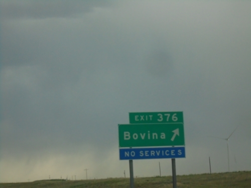 I-70 West - Exit 376