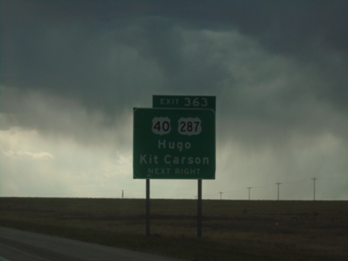 I-70 West - Exit 363