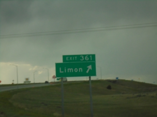 I-70 West - Exit 361