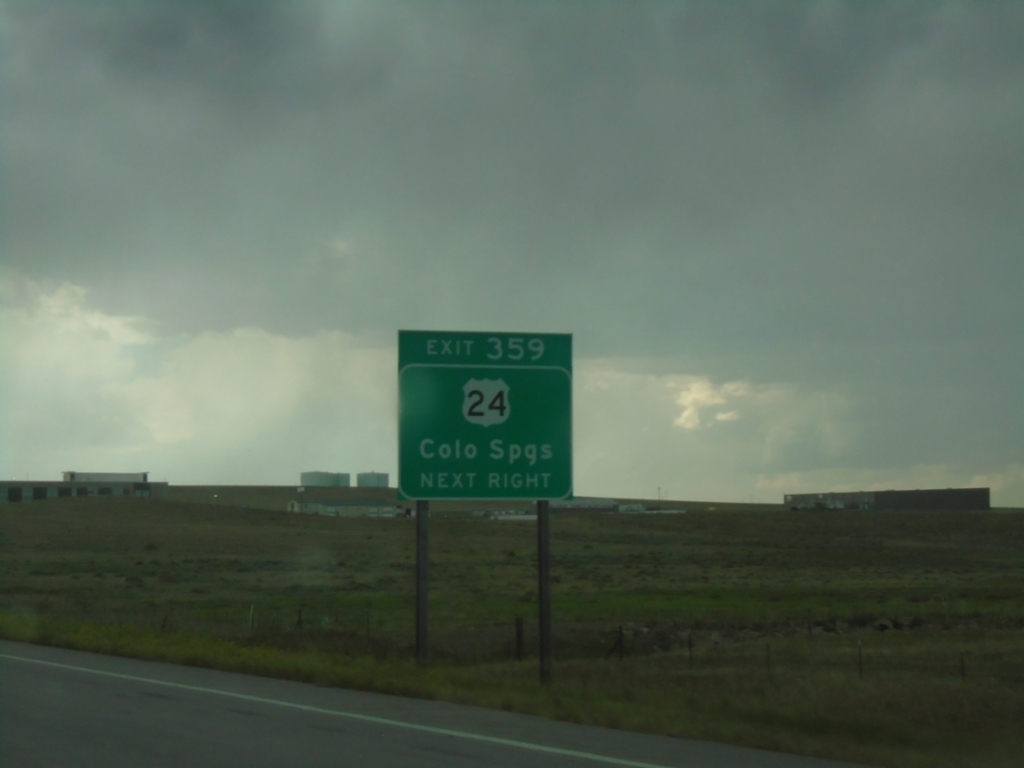 I-70 West - Exit 359