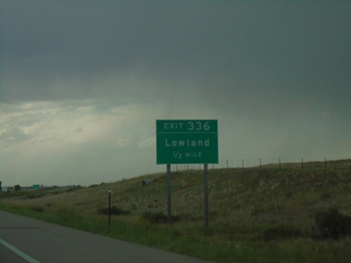 I-70 West - Exit 336
