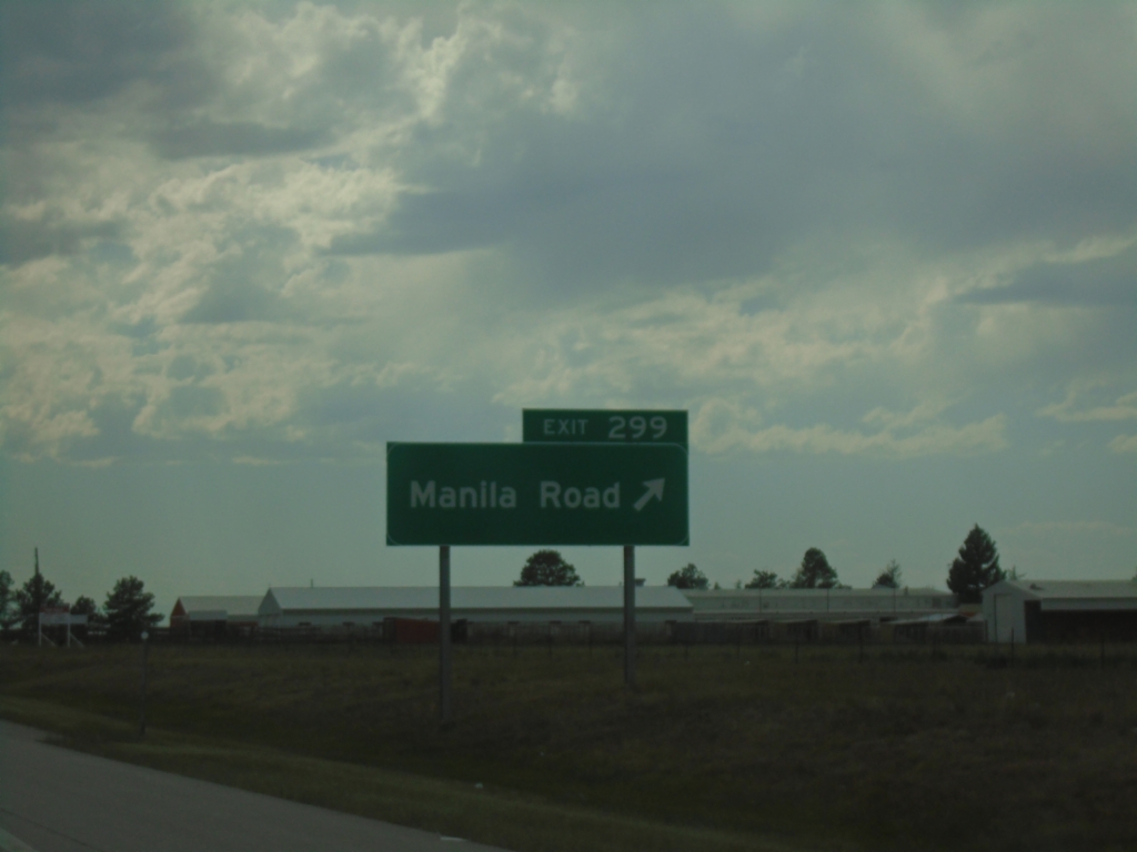 I-70 West - Exit 299