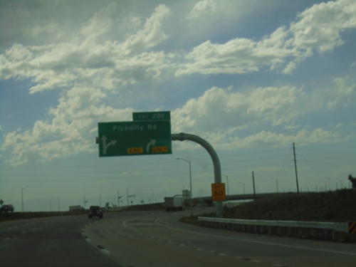 I-70 West - Exit 288