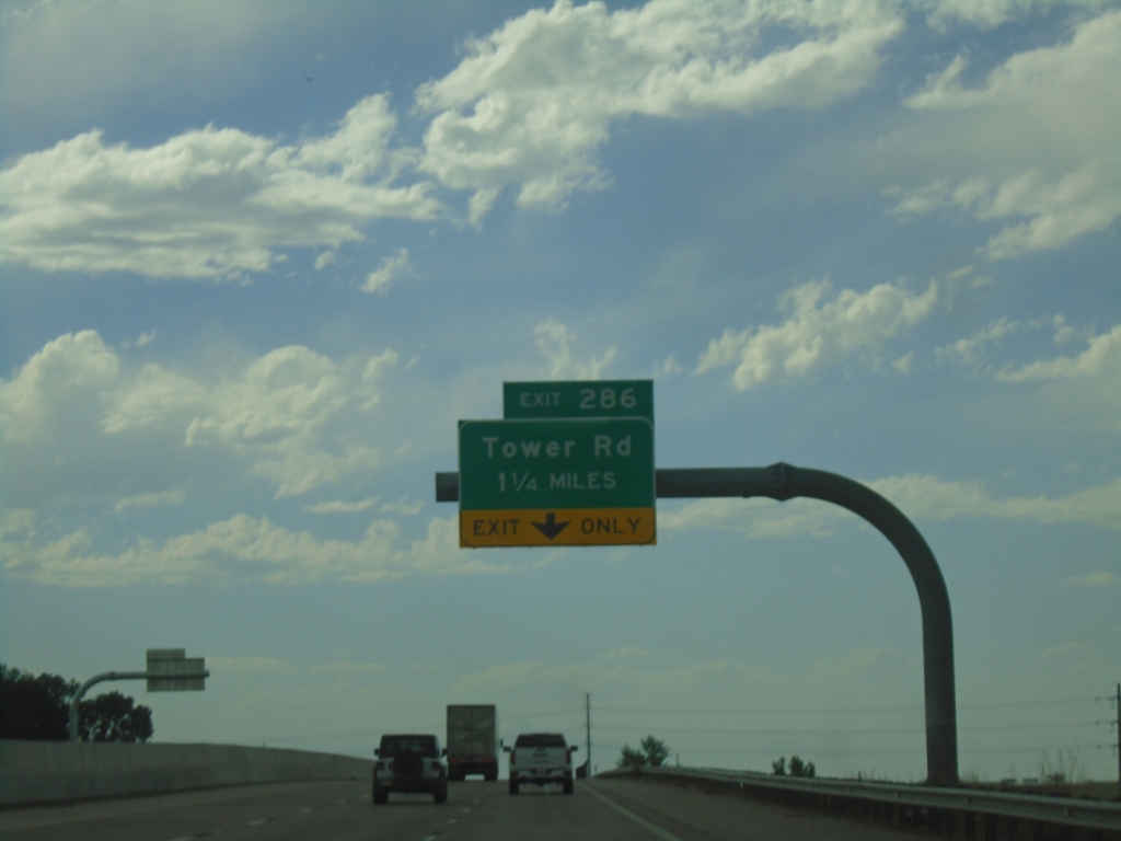 I-70 West - Exit 286