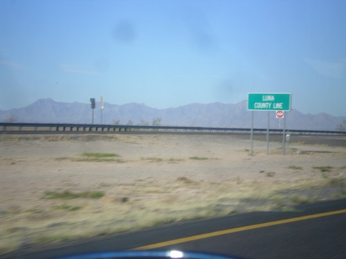 I-10 West - Luna County Line