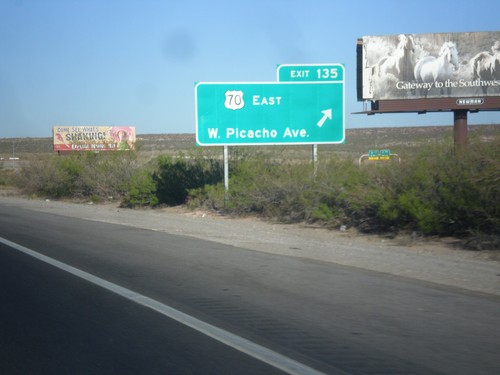 I-10 West - Exit 135