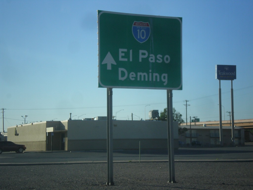 NM-188 East Approaching I-10