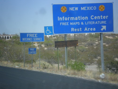 I-10 West - Welcome Center/Rest Area