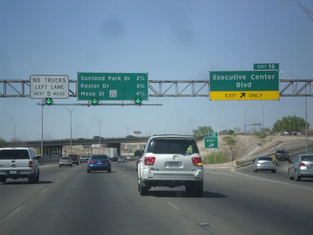 I-10 West - Exit 16